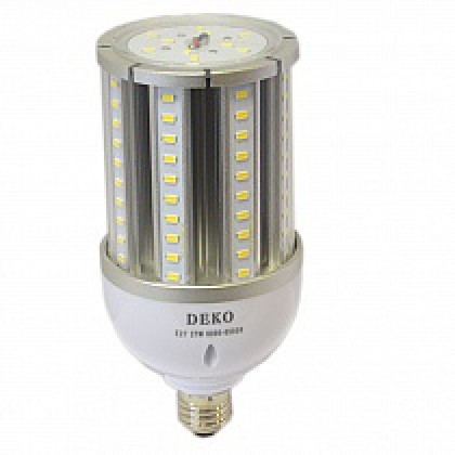 Светодиодная лампа 27W E27 6000-6500К IP64 кукуруза, 2700 Лм, DEKO