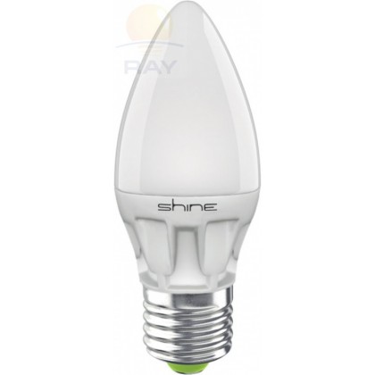 Светодиодная-лампа-Shine-C37-6,5W-E27