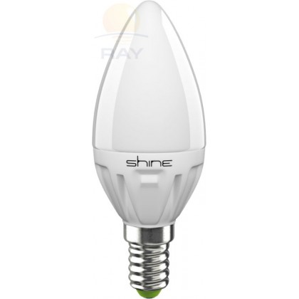 Светодиодная-лампа-Shine-C37-6,5W-E14
