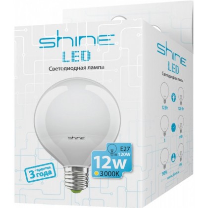 Светодиодная-лампа-Shine-G95-12W-E27