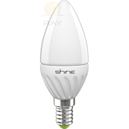 Светодиодная-лампа-Shine-LED-C37-4W-E14