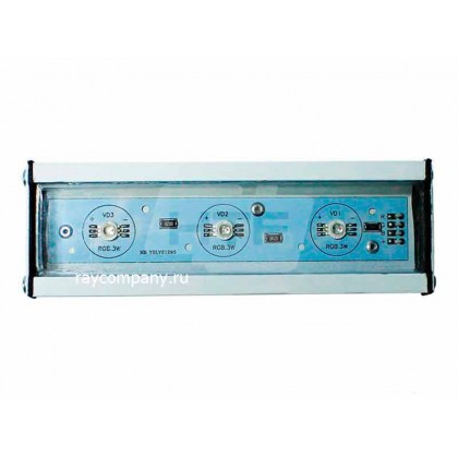Светодиодный архитектурный светильник  RGB P-01 L160 9W 12V IP65 EP