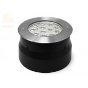 Грунтовый светильник C2V1205 DC24V 18W RGB (3 in1) IP67 d185*H78 (асимметричная линза)